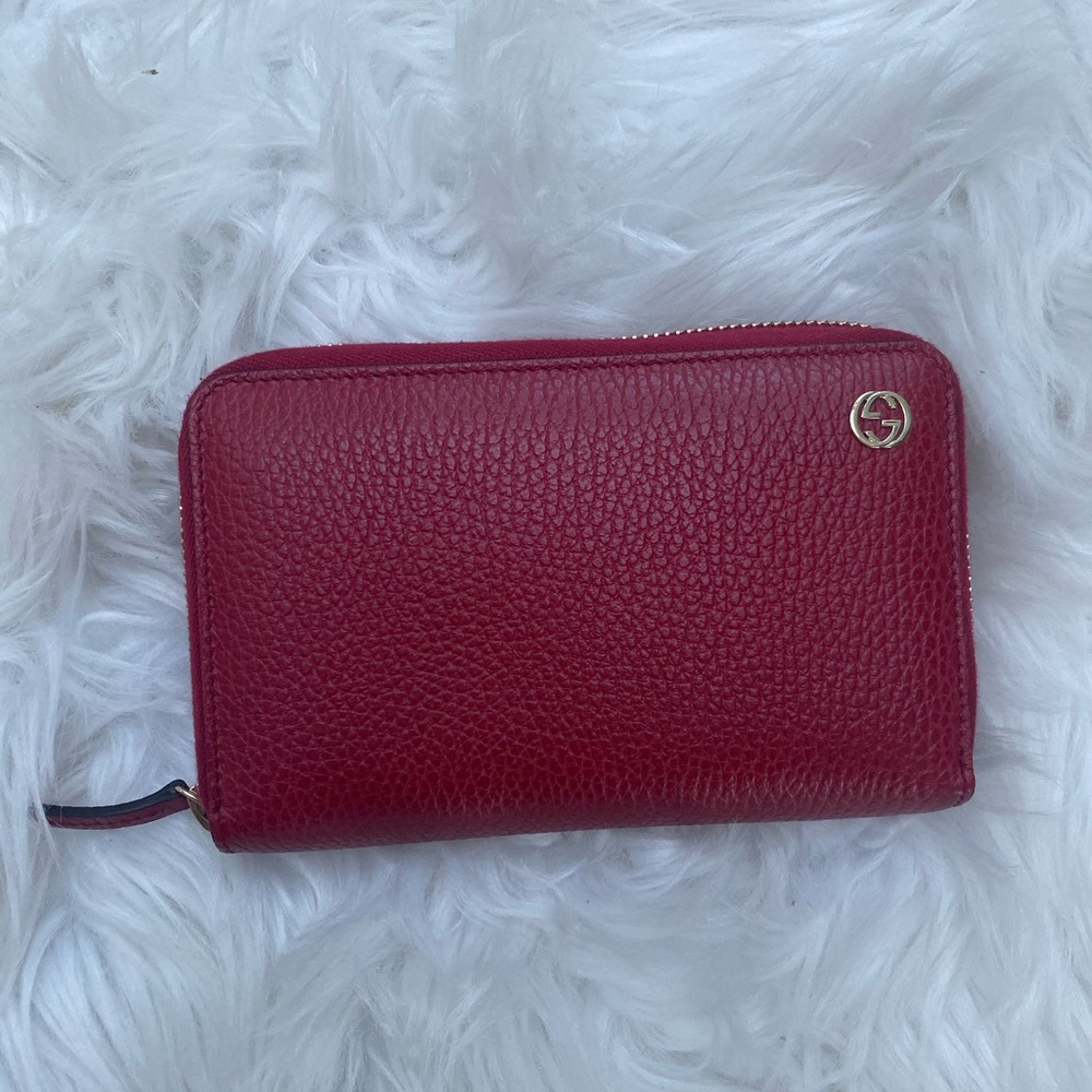 Red Gucci Wallet